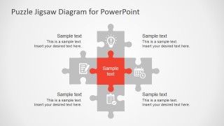 Puzzle Jigsaw Pieces PPT Template