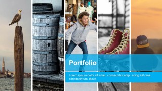 Free Modern Business Portfolio PowerPoint Templates