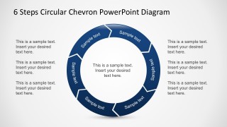 Free 6 Steps Cycle Diagram PowerPoint Templates