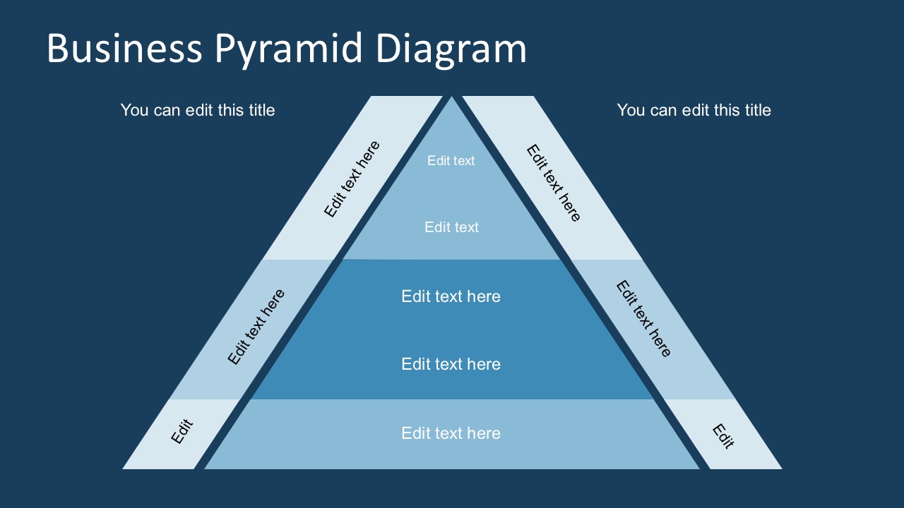 Free Business Pyramid Diagrams for PowerPoint