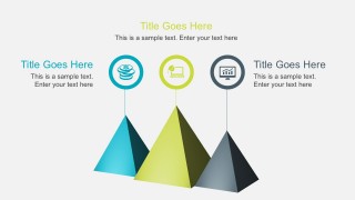 Cool Pyramids with PowerPoint Icons Free