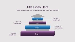 Free Arrow Ladder Diagrams for PowerPoint 