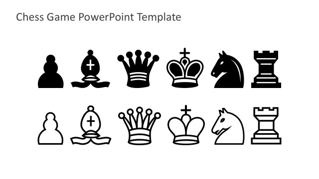 Free Chess Pieces Vectors in PowerPoint