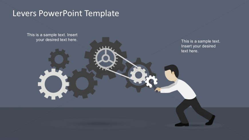 Free 6 Steps Lever Gears Slide Design 