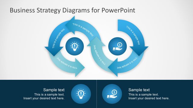 6-Steps Creative Arrow Diagrams