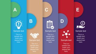 Free Process Flow Template with PowerPoint Icons