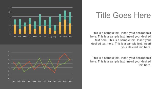 Bar Chart and Trend Chart Template