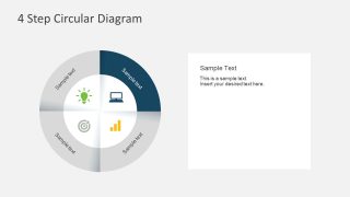 Simple Cyclic PowerPoint Desktop Icon