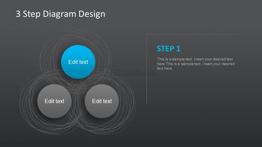 Triangle of Circular PowerPoint Shapes