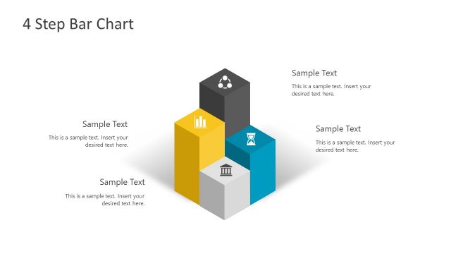 Free Slide 4 Bars Diagram