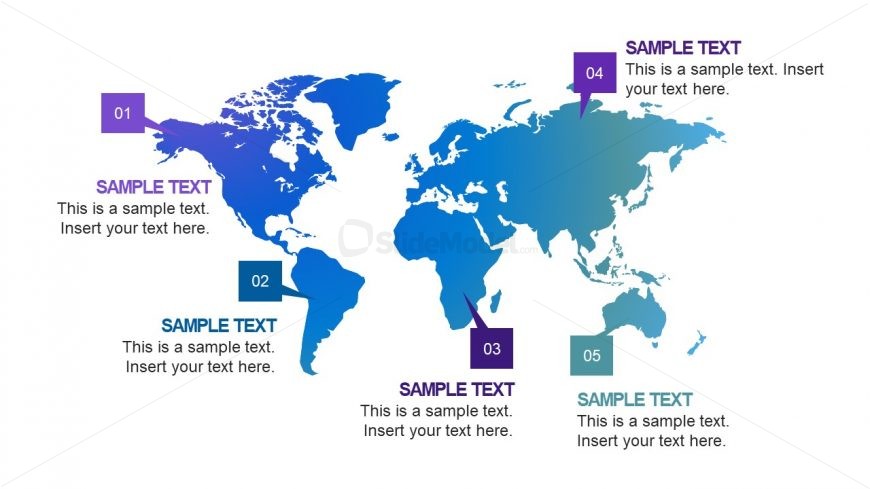 World Map Slide Presentation Free