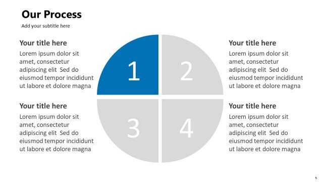 4 Step Diagram Free PowerPoint