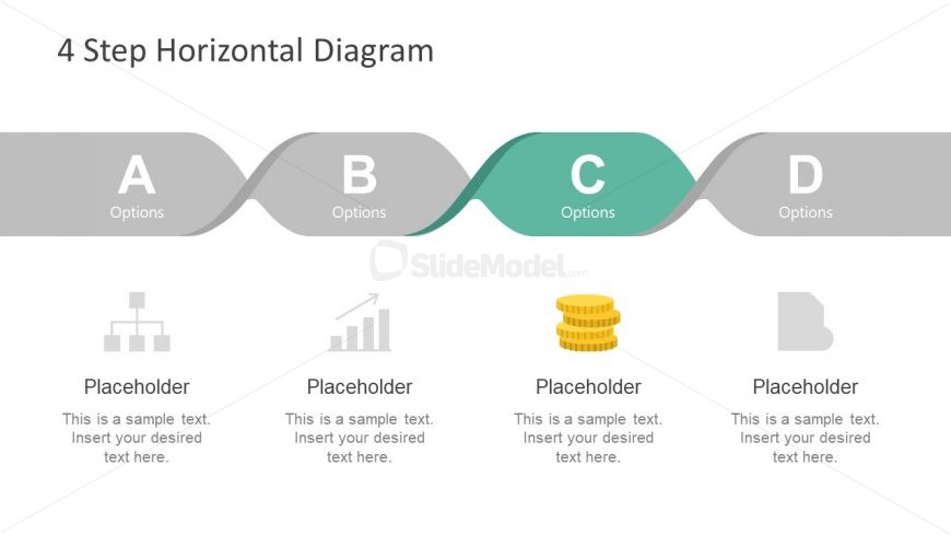 Free 4 Step Horizontal Presentation