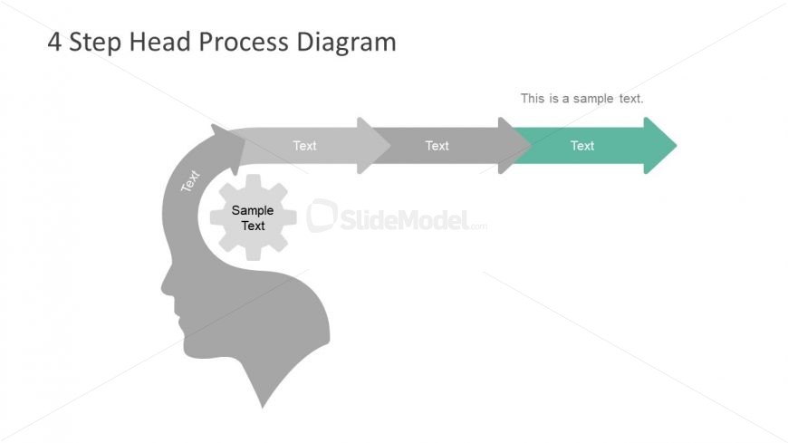 Free PowerPoint Diagram Chervon 