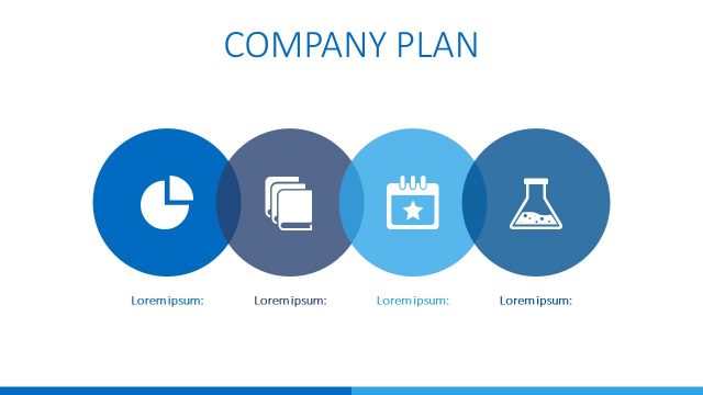 4 Step PowerPoint Process Diagram