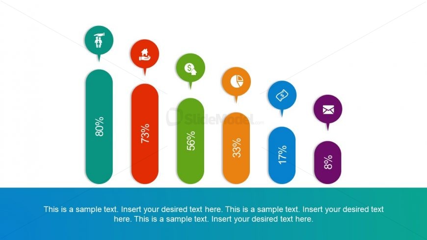 Free Slide Infographic Bar Chart