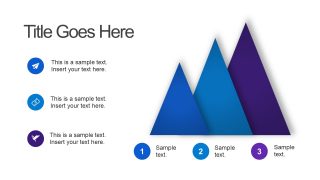 3 Triangle Steps Template