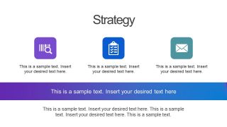 Infographics Template Strategy Planning