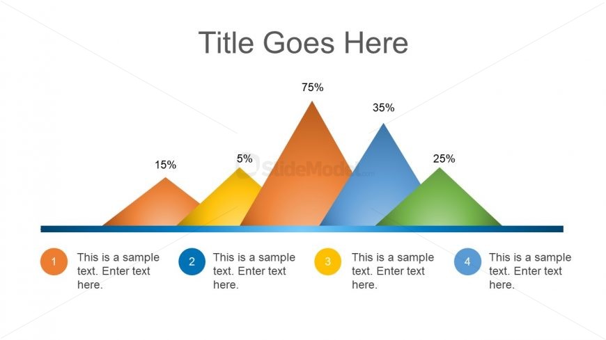 Bar Chart Portraying Mountain Design