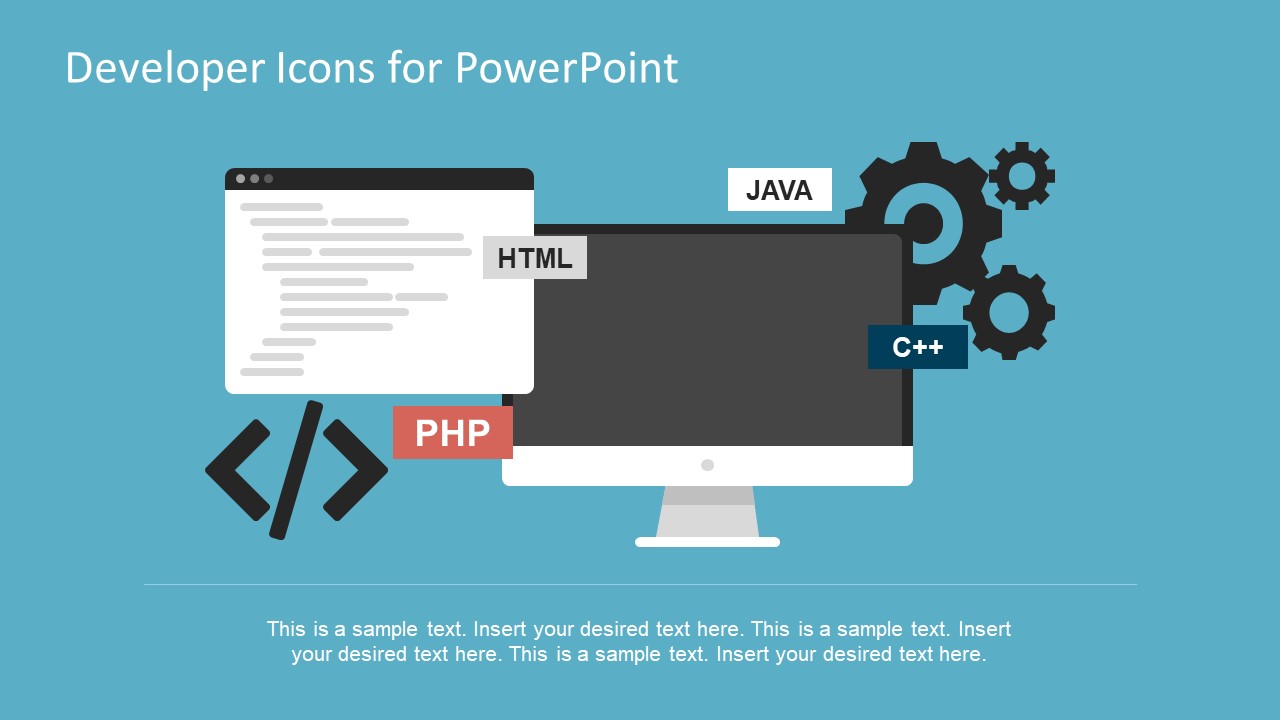 web development powerpoint template free