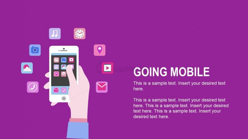 Smartphone and Application Layout