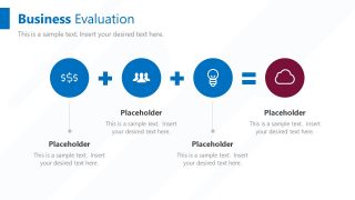 Infographic Icons for Business Analysis Slide