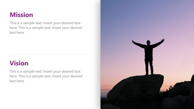 Mission and Vision PowerPoint Template