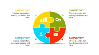 PPT Jigsaw Puzzle Diagram Infographics