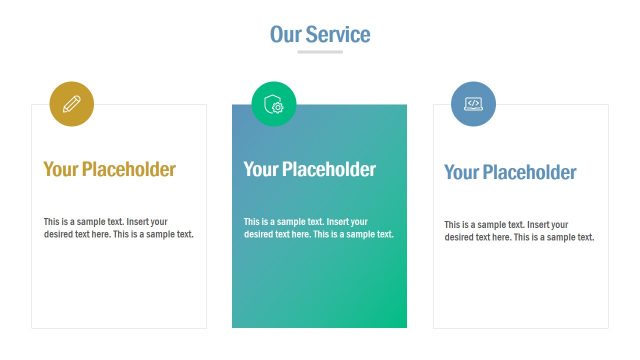 Services of Business in PowerPoint