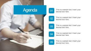 Agenda Slide Free Template