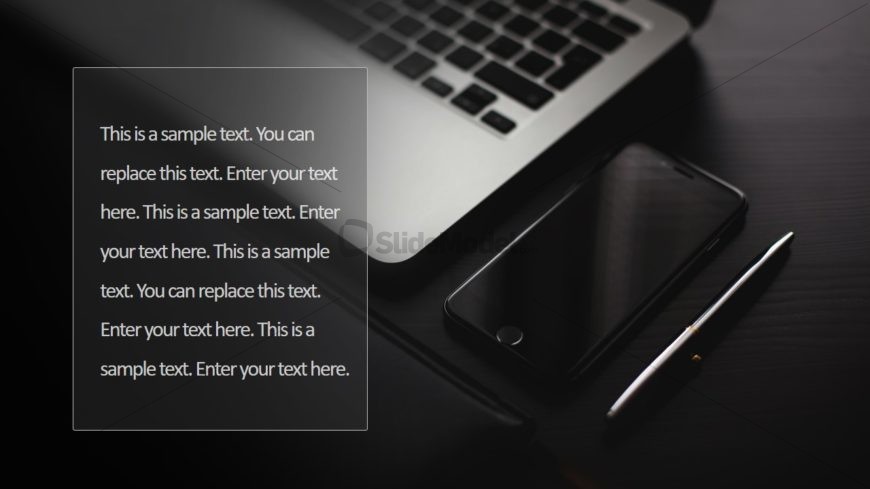 Free Slides of General Background