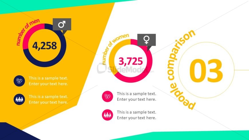 Donut Chart Infographics Presentation