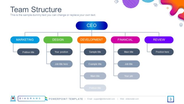 Organizational Structure Chart PowerPoint