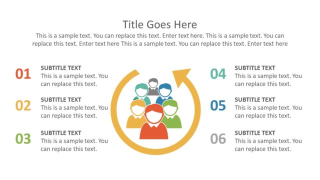 6 Steps Group Activity School Presentation