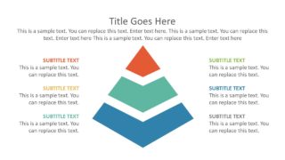 Academic Presentation Pyramid Diagram Template