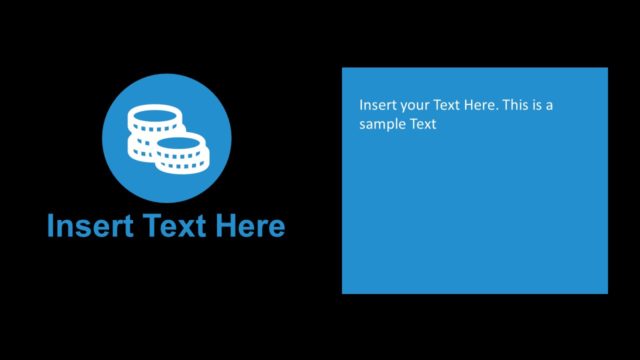 Money Coins Icon Slide PowerPoint