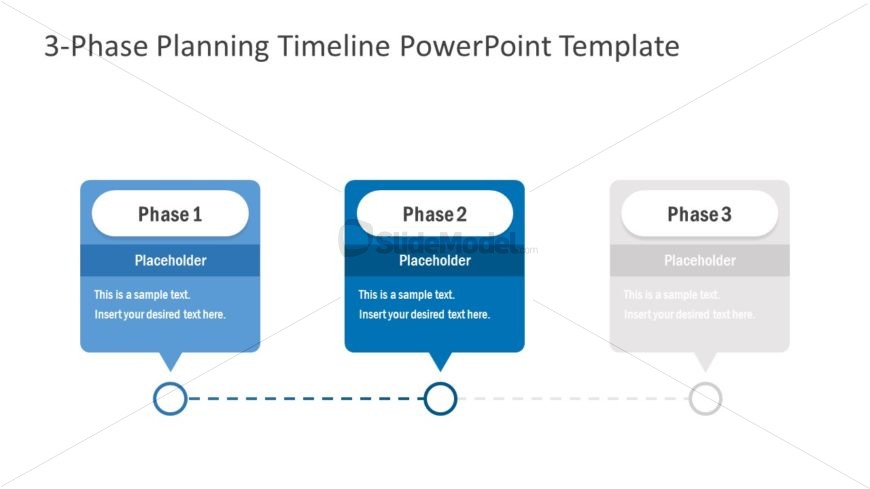 Free Slide of 3 Phase Timeline