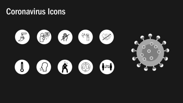 COVID-19 Infographics Presentation Design