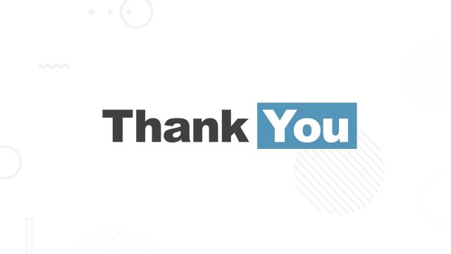 Photography Portfolio Thank You Slide