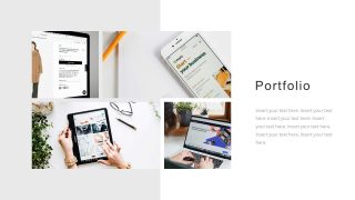 Corporate Portfolio Gallery PowerPoint