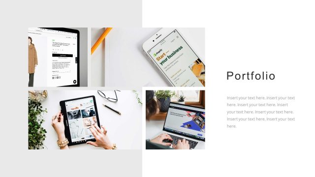 Portfolio Collage Corporate Template