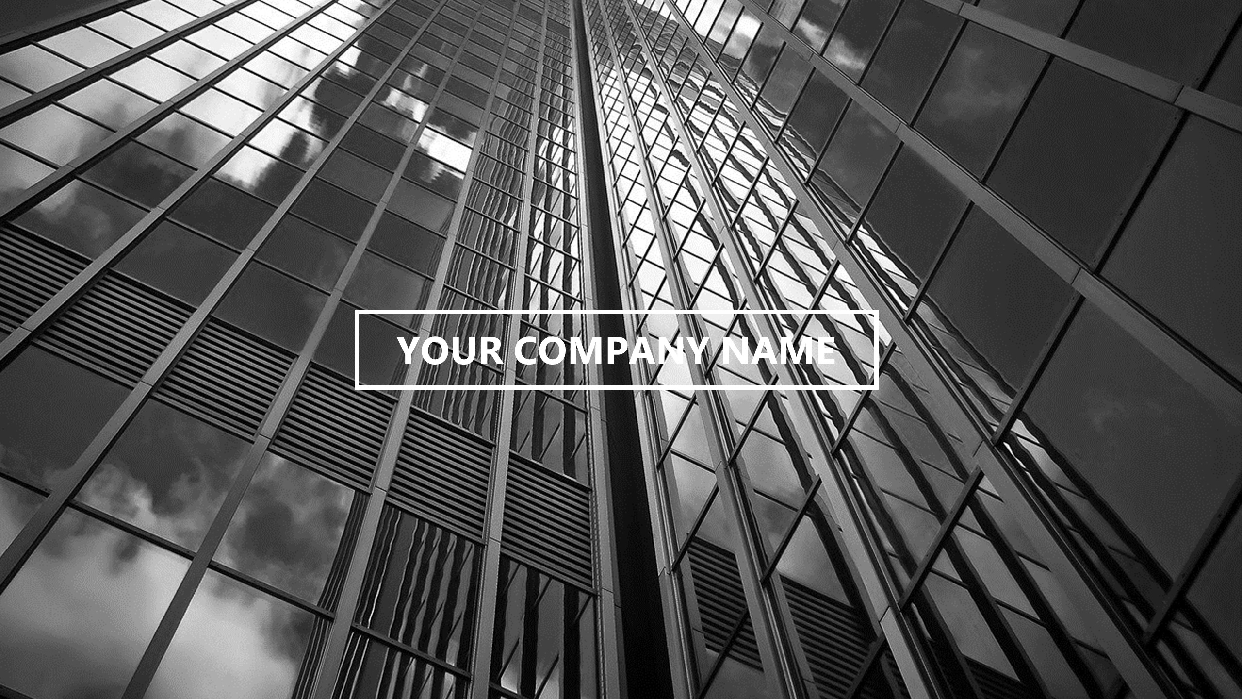 Free Blue Business Corporate Slide Deck SlideModel