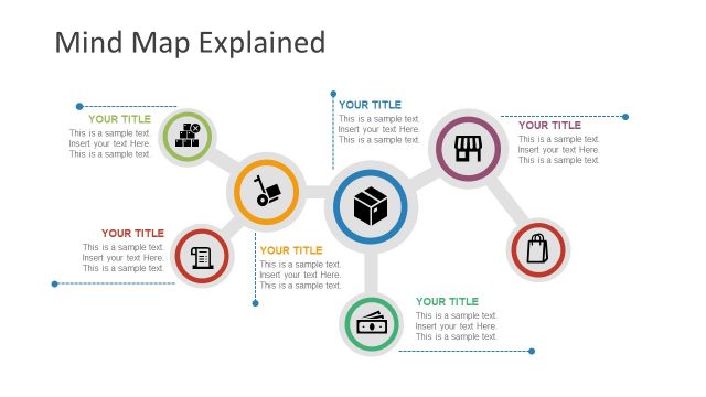 Infographic Mind Map Diagram Template