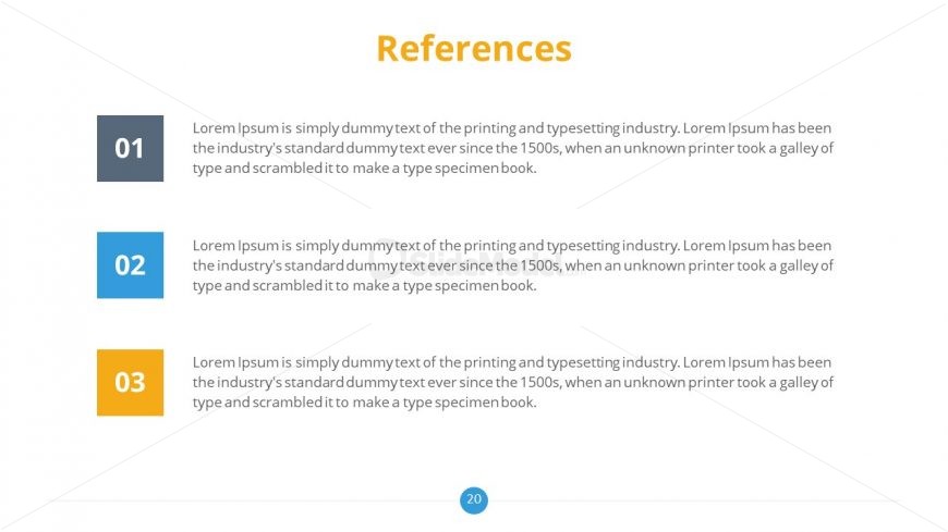 Content PowerPoint Professional Thesis Reference