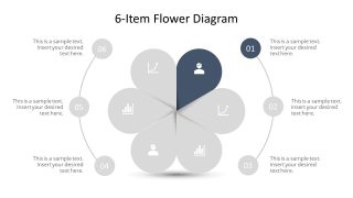 Template of Flower Petals Design