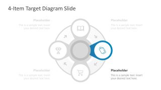 Process Cycle 4 Steps Diagram 