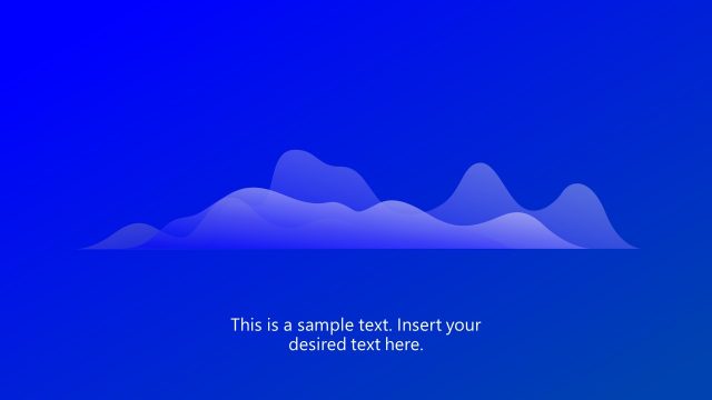 Voice Recognition Analog Waves Slide