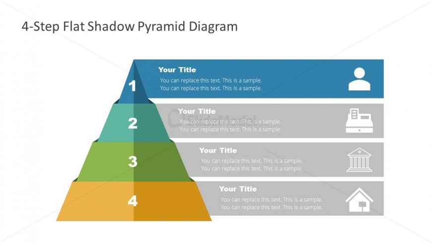 Level 1 of Flat Pyramid Diagram