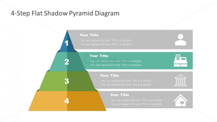 Level 2 of Flat Pyramid Diagram