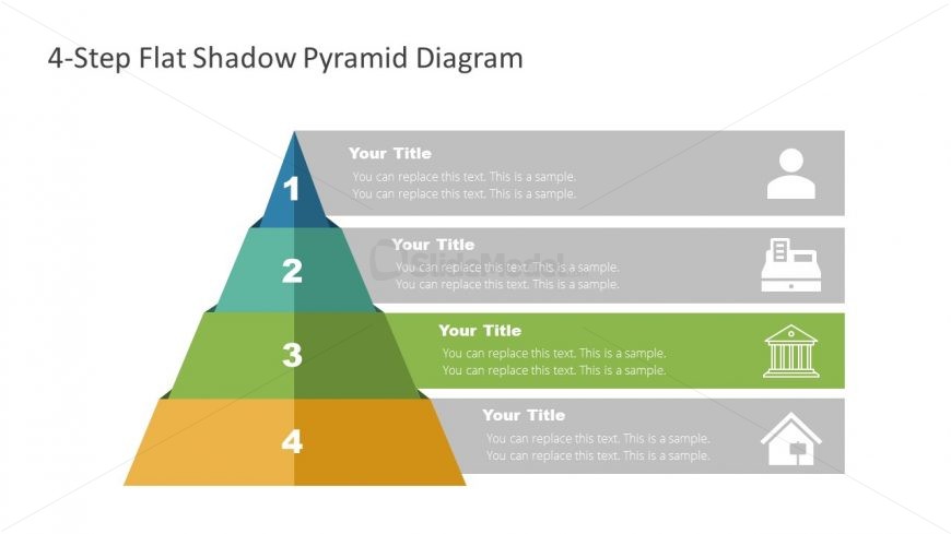 Level 3 of Flat Pyramid Diagram 